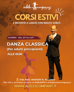 classica e corsi estivi ballo