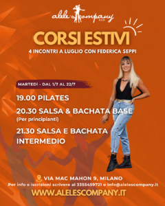 pilates e corsi estivi ballo