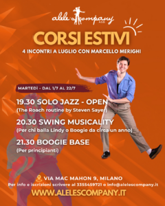 swing e corsi estivi ballo
